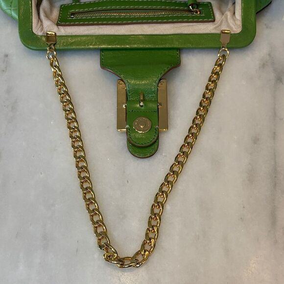 Michael Kors Crocodile Embossed Handbag Clutch - Picture 16 of 16